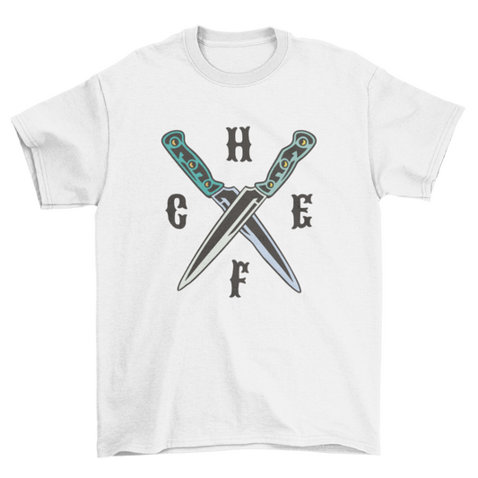 Chef knives t-shirt