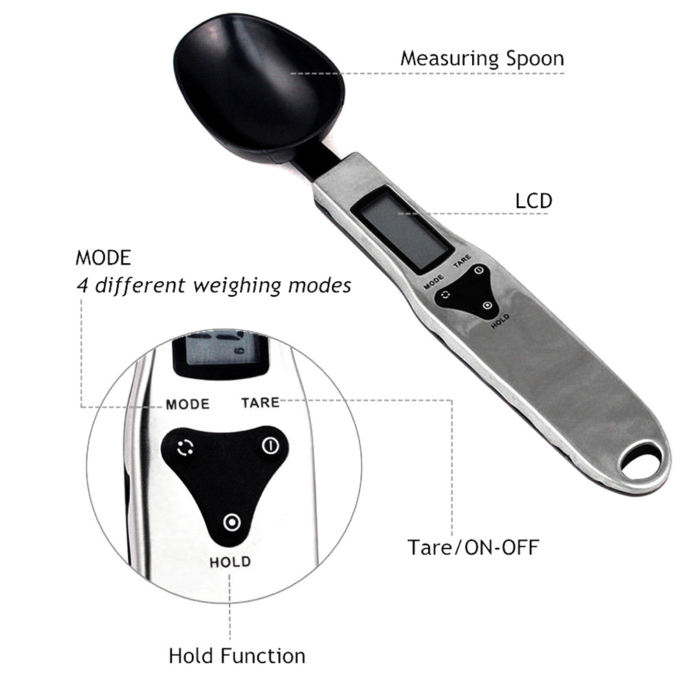 Kitchen Electronic Measuring Spoon Food Scale Digital Spoon Scale